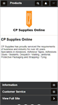 Mobile Screenshot of cpsupplies.com.au
